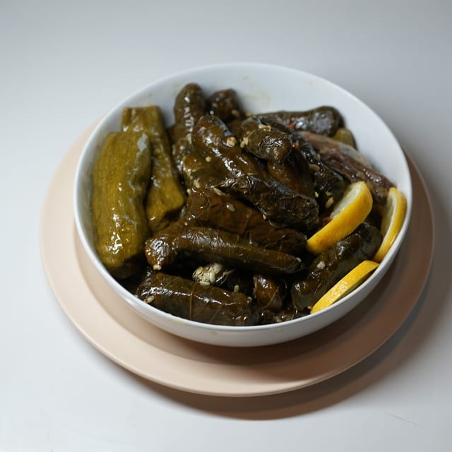 Warak Duali with Mahshi Koosa.