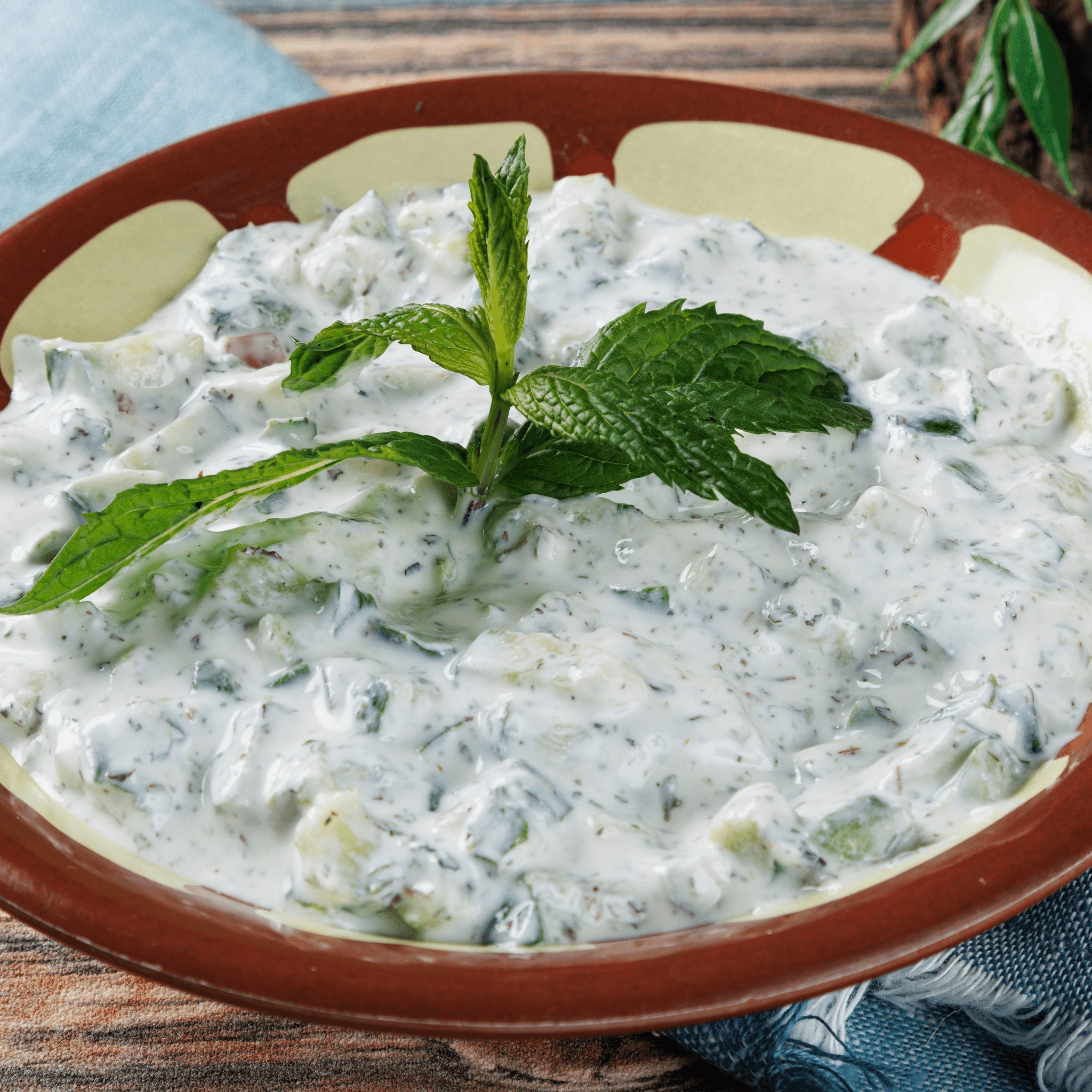 Cucumber Yogurt Salad.