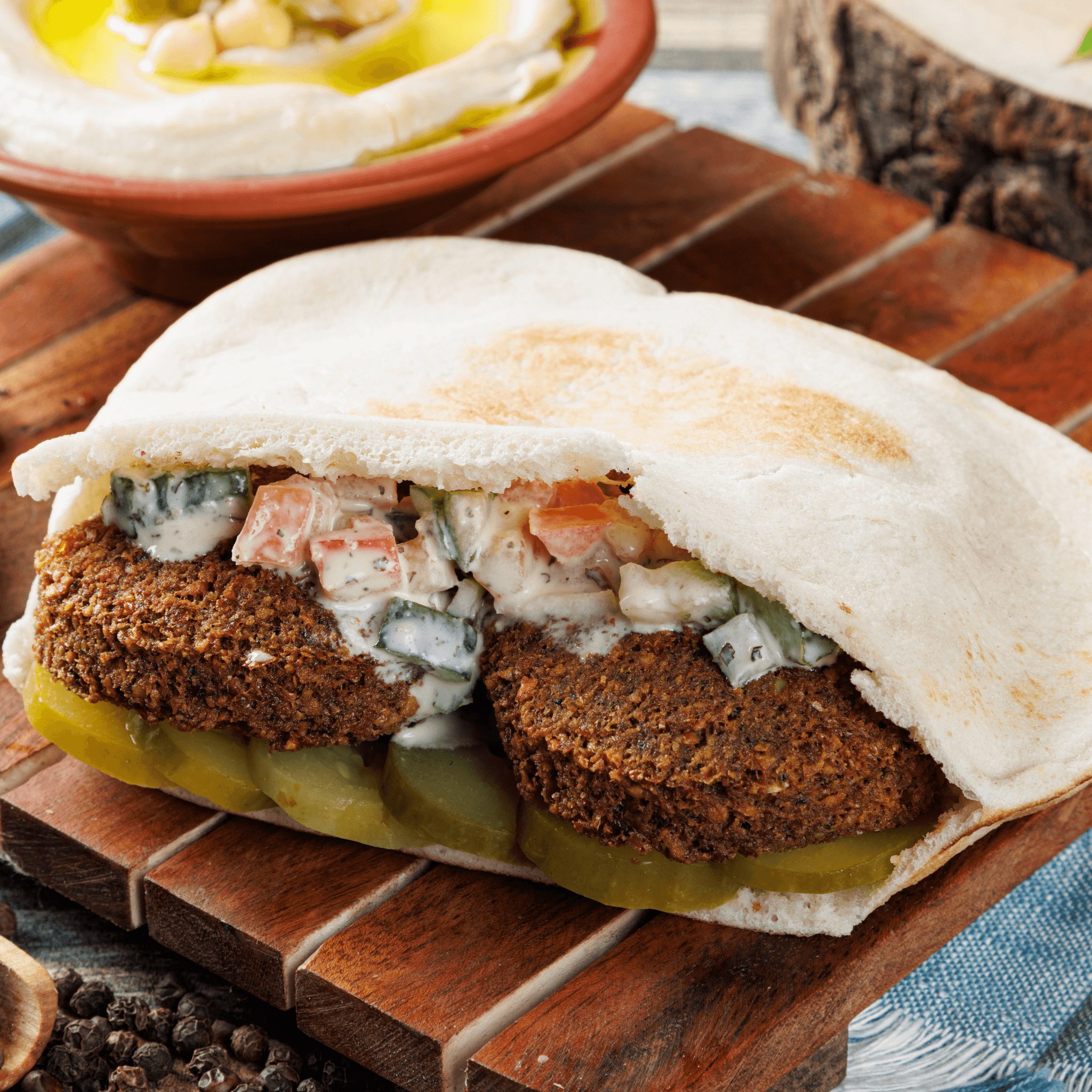 Falafel Sandwich.