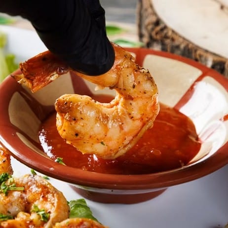Grilled Shrimp Salad.