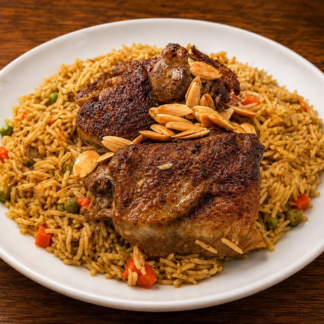 Oozee with Lamb.