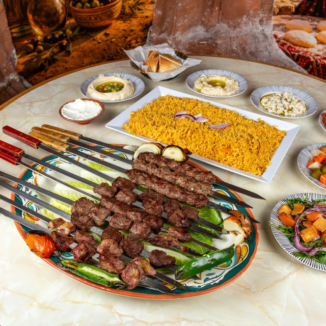 10 Meat Skewers (Feeds 5).