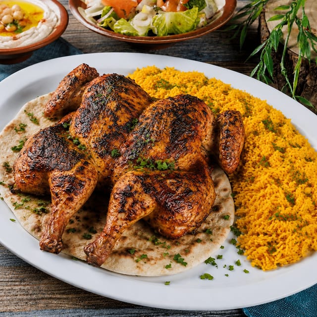 Whole Grilled Chicken.