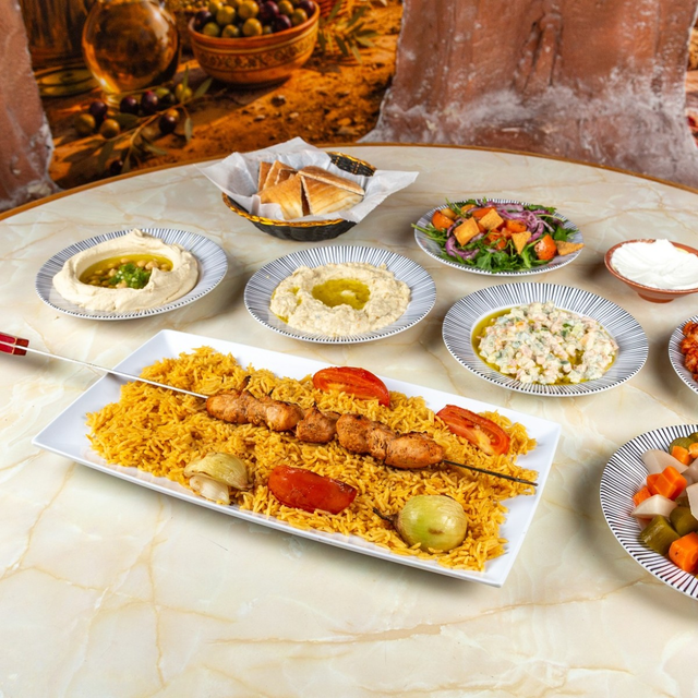 Chicken Shish Tawook Skewer.